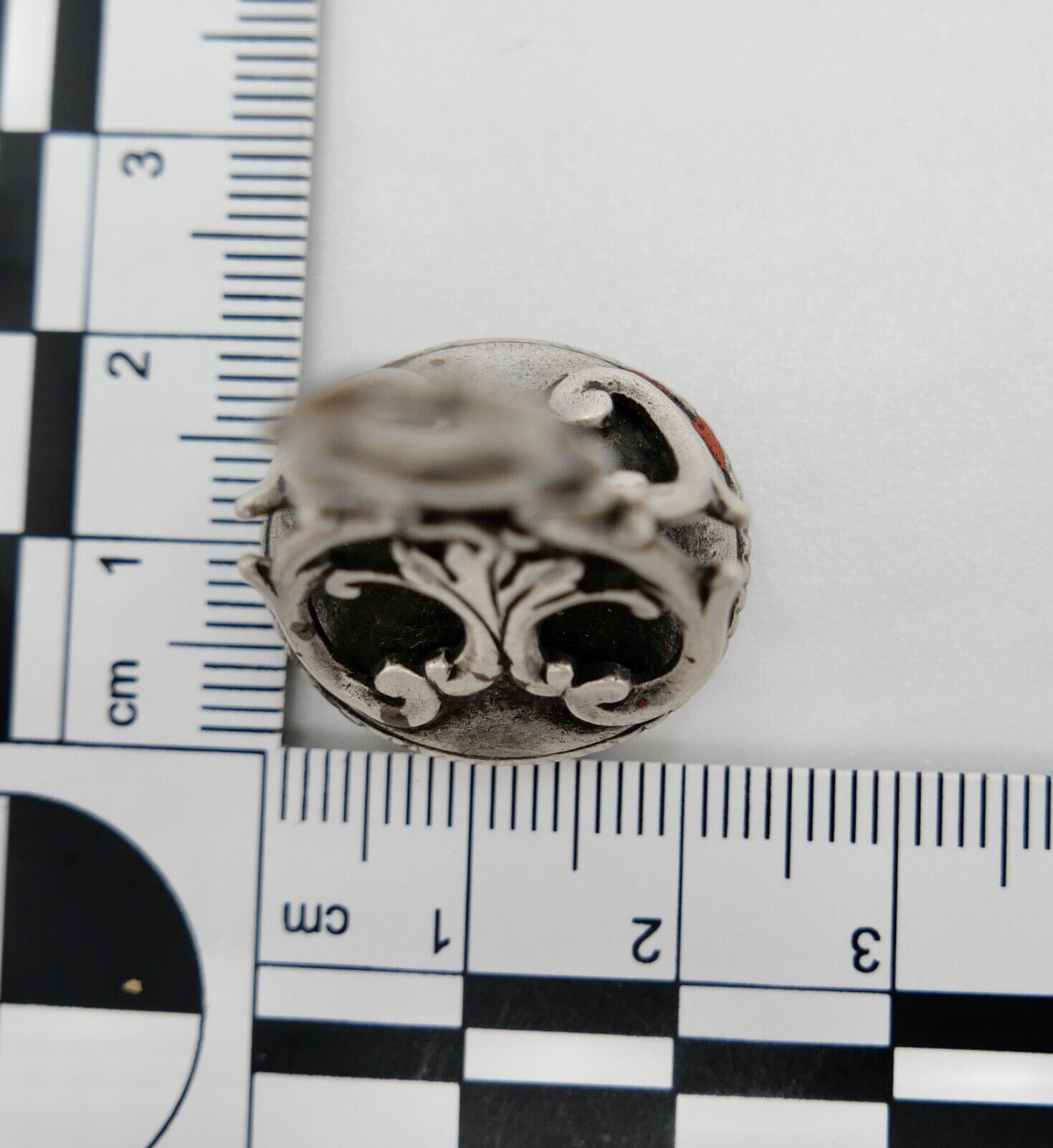 Antike Petschaft Siegel Wappen um 1800 Karneol Silber Adlig 18.-19. Jh - Antikhandel-Stuttgart