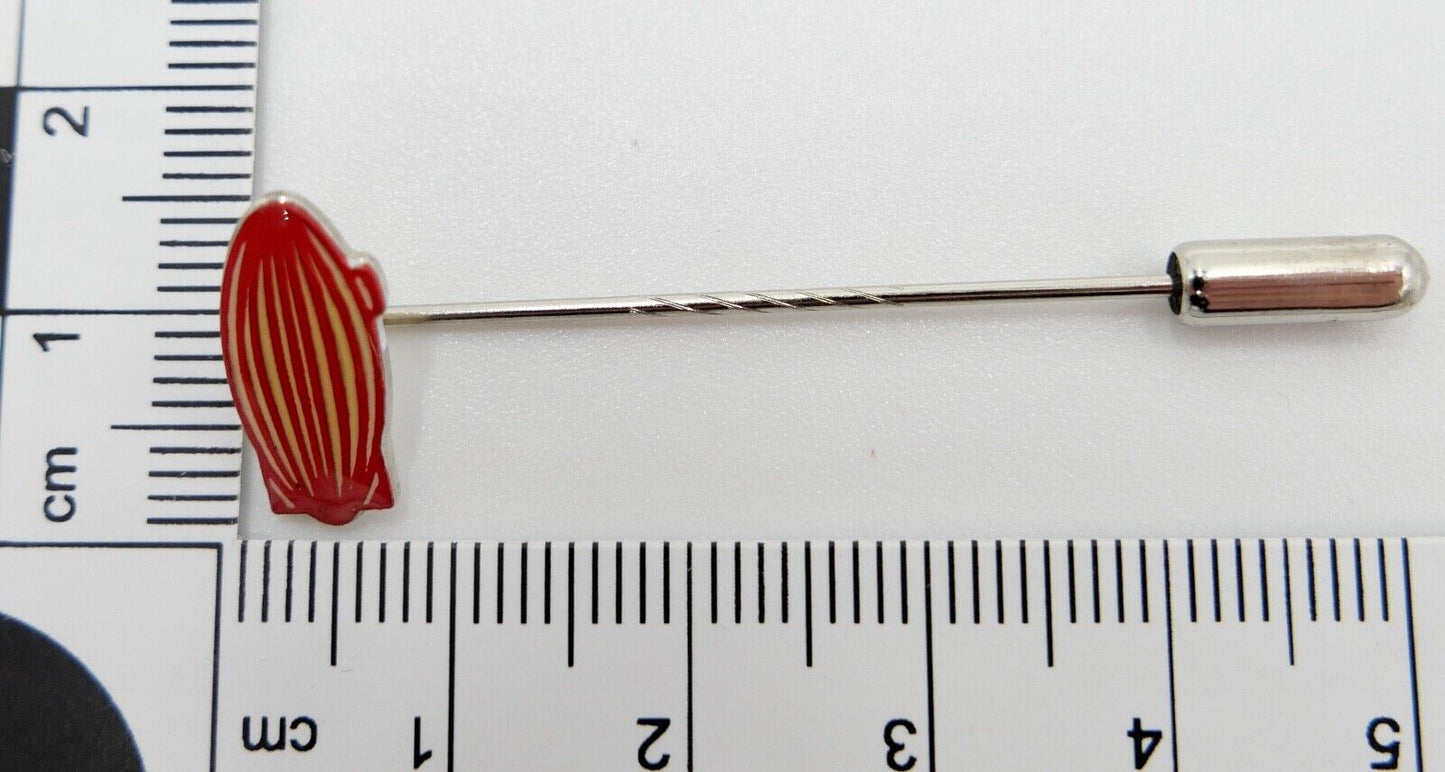 Anstecknadel Pin ZEPPELIN Emaille NEU 70er 80er Jahre - Antikhandel-Stuttgart