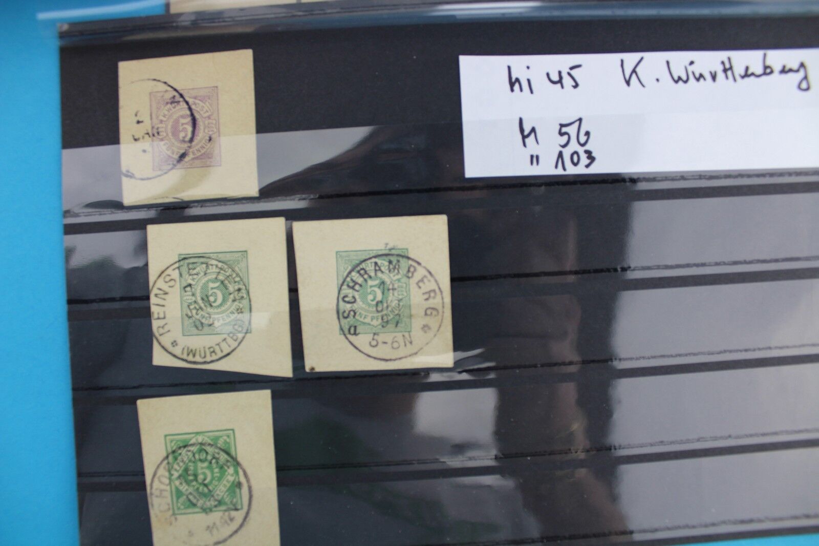 Württemberg Lot stamp Briefmarke Michel Mi lot Posten TOP Reichspost - Antikhandel-Stuttgart