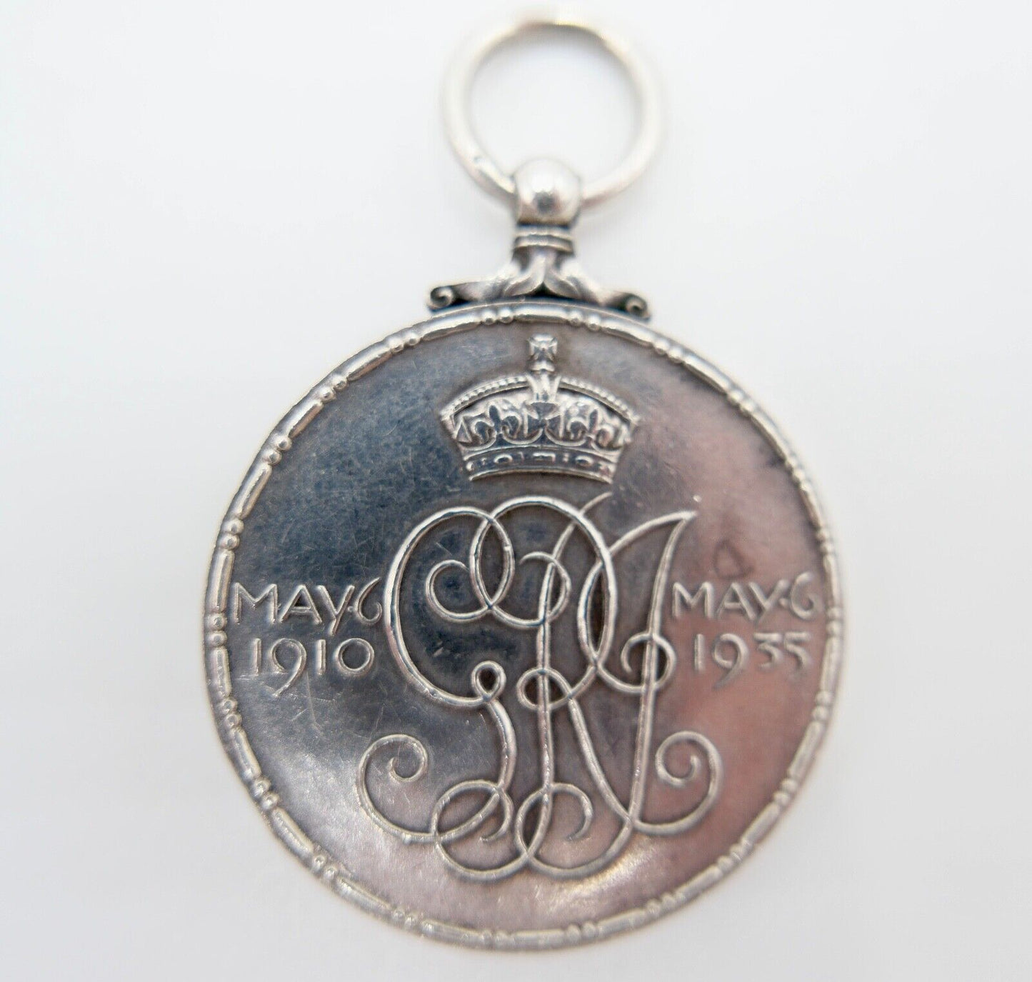 Medaille 1910 1935 JUBILEE MEDAL Silber Jubiläum KING GEORGE & QUEEN MARY - Antikhandel-Stuttgart