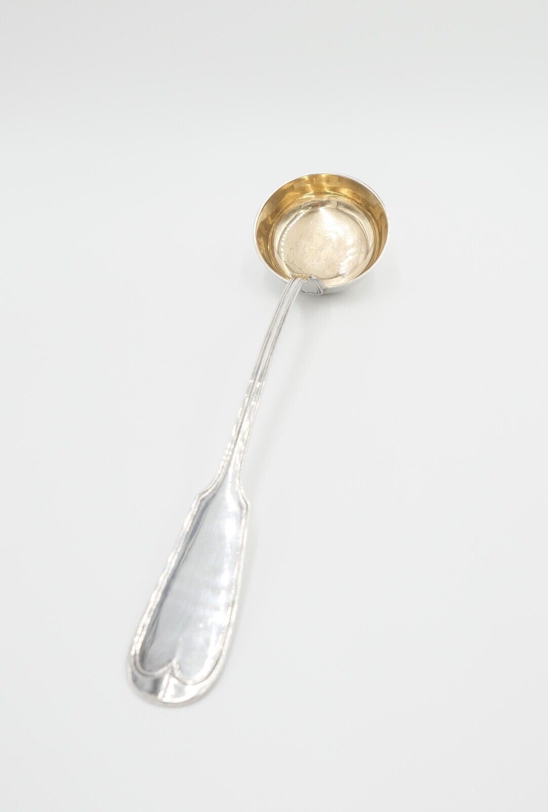 KKS Karl Kaltenbach & Söhne Auerhahn Suppenschöpfer 800 Silber vergoldet - Antikhandel-Stuttgart