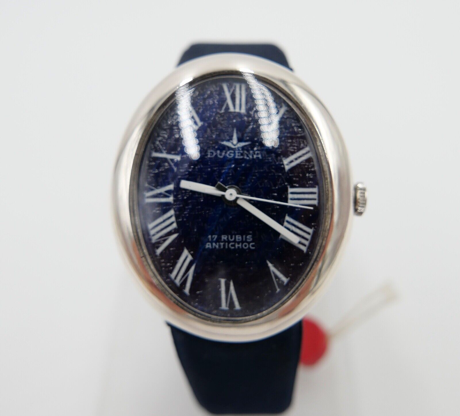 DUGENA 0785.982 anti 17R Damen Armbanduhr 835 Silber Ø 37 x 31mm NEU UNGETRAGEN - Antikhandel-Stuttgart