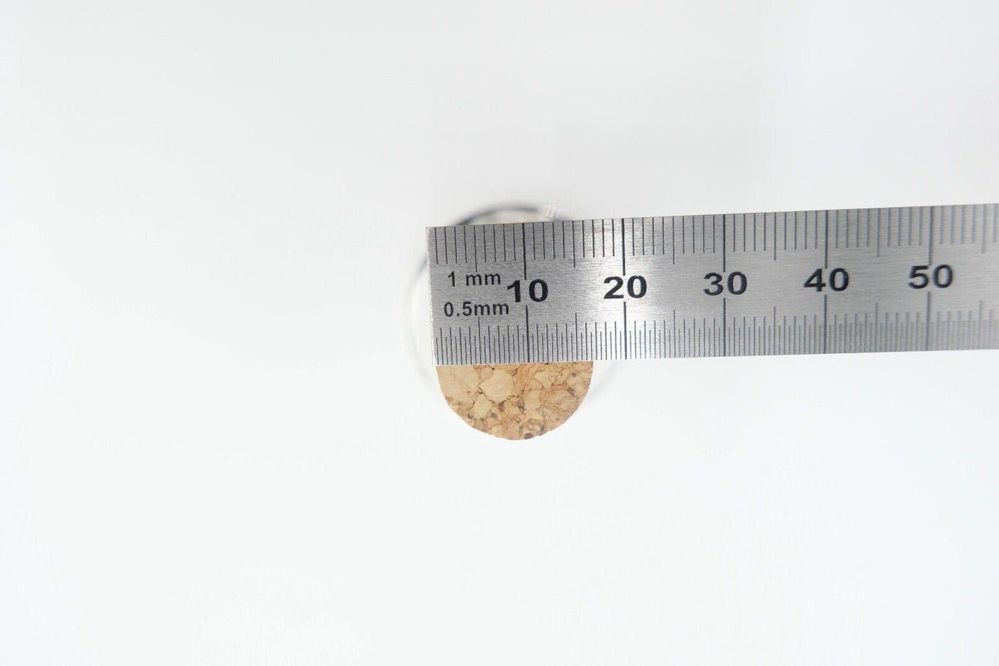 30er / 40er Jahre Korken NEU Flaschenkorken gehämmert 835 Silber Halbmond Krone - Antikhandel-Stuttgart