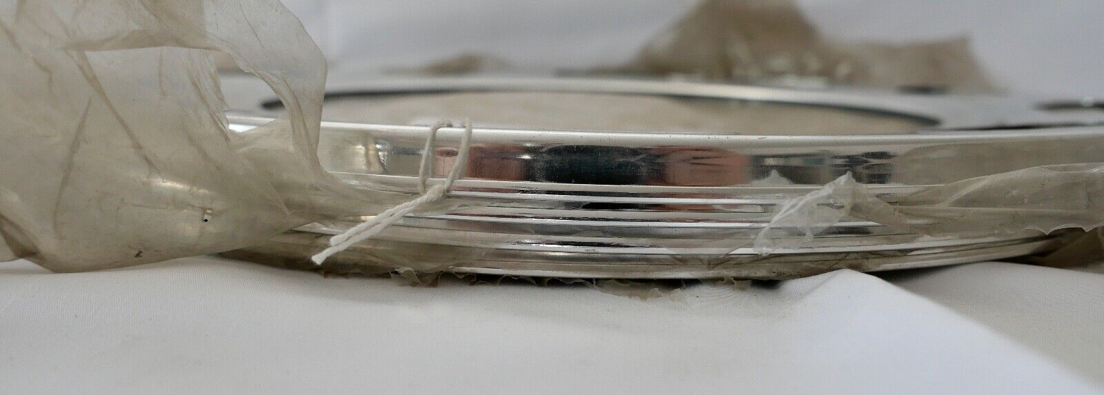 1 Satz DAF Blendenringe Radblenden NEU wheel covers Chrom Radkappen Aluminium - Antikhandel-Stuttgart