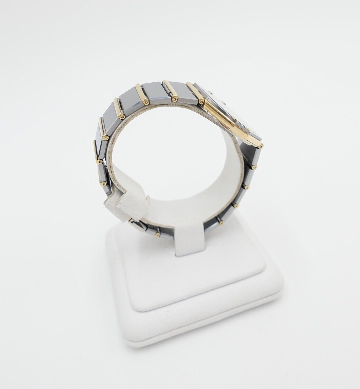 Baume & Mercier 32mm Avant-Garde 5138038 1830 Gold / Wolfram Herren Uhr 18K 80er - Antikhandel-Stuttgart