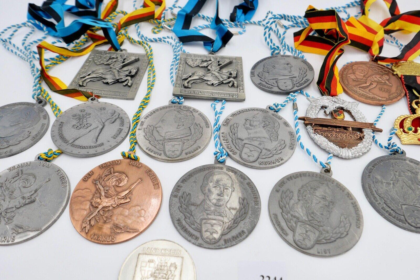 Posten / Konvolut VOLKSWANDERUNG Medaillen WANDER Medaille - Antikhandel-Stuttgart