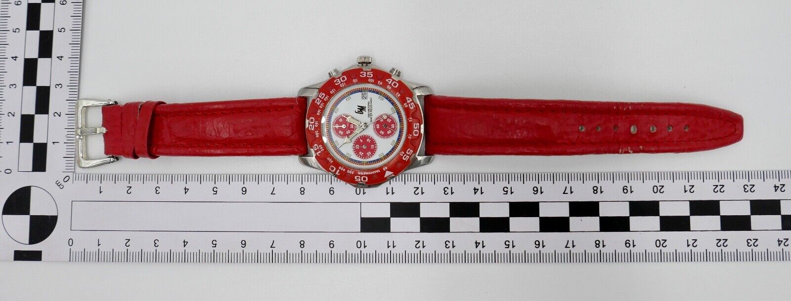 GM Goldmeister Miyota 0510 Quartz Armbanduhr Herren 70328 Ø 41,7 mm Chronograph - Antikhandel-Stuttgart