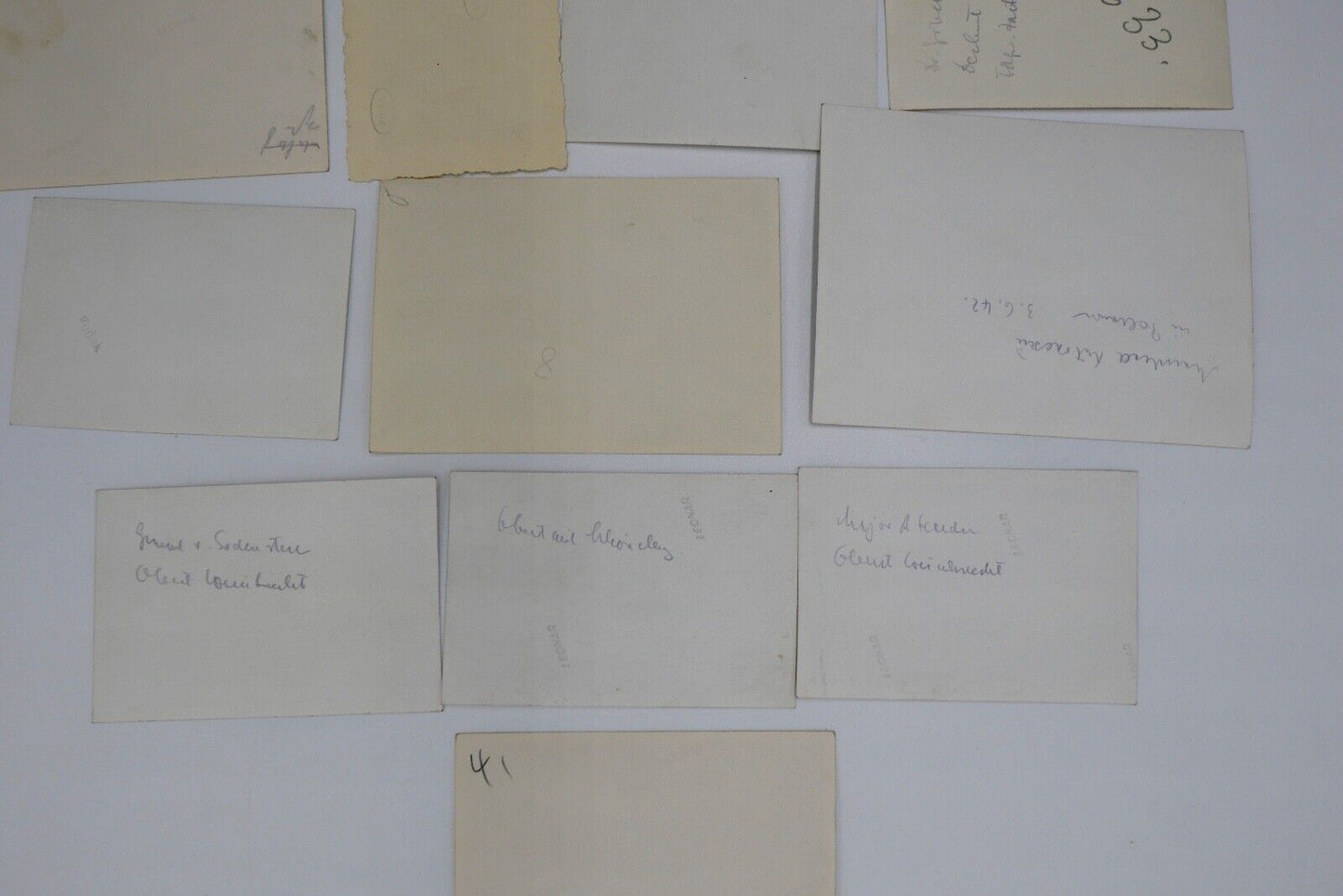 WW2 WK2 Fotos Russland General Bock & Sodenstern Kiew Kyjiw Wehrmacht 41-42 - Antikhandel-Stuttgart