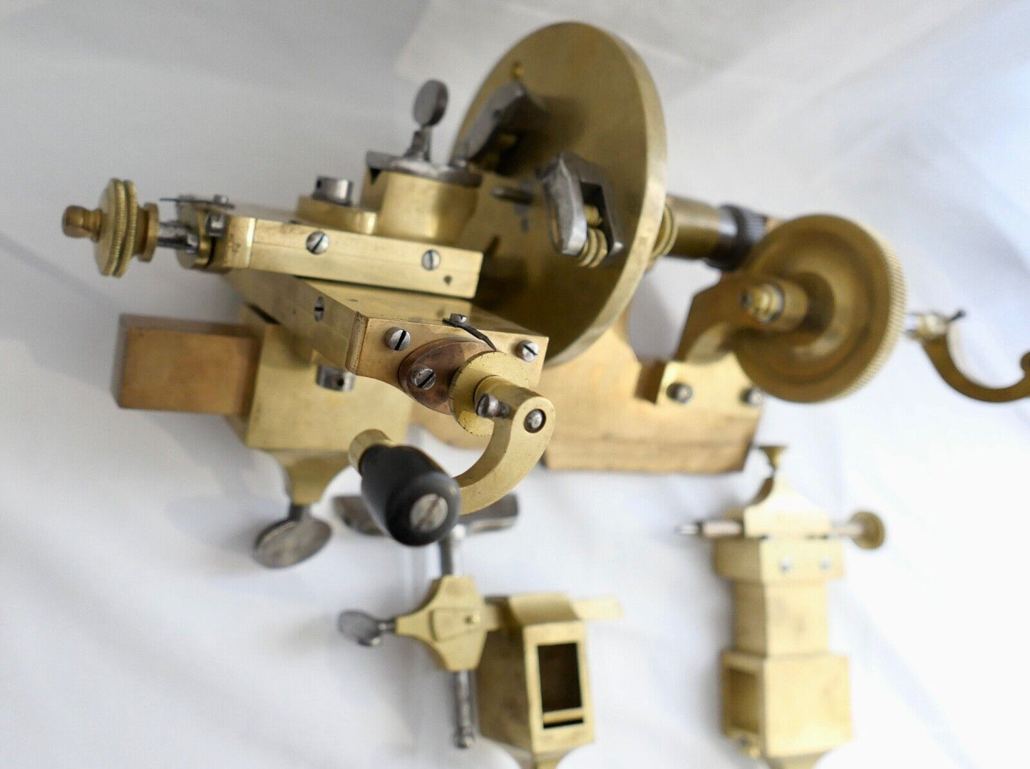 Alte Uhrmacherdrehbank massiv und schwer voll funktionsfähig - Antikhandel-Stuttgart