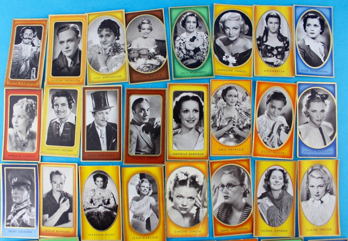 Zuban Sammelbild Bunte Film Bilder Konvolut Sammlung 129 Stück - Antikhandel-Stuttgart