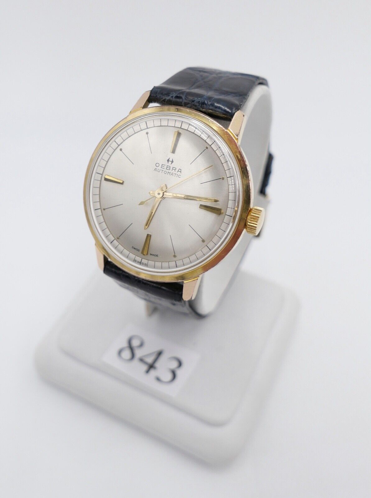 OEBRA Eta 2451 Automatic Ø 34 mm Swiss Herrenuhr sehr guter Zustand - Antikhandel-Stuttgart