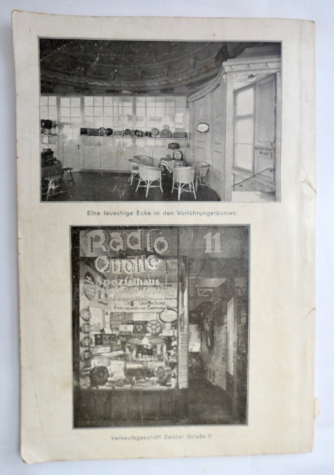 Radio-Quelle Leipzig Katalog von August 1928 - Antikhandel-Stuttgart