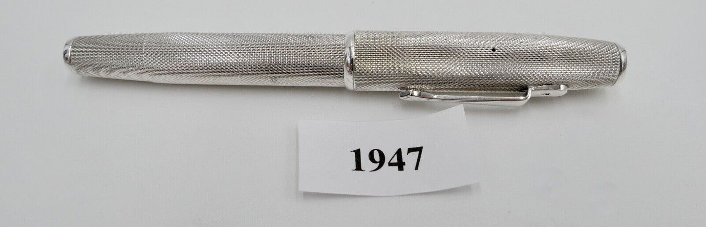 alter / antiker FÜLLER FÜLLFEDERHALTER aus 900 Silber NICHROMA EXTRA - Antikhandel-Stuttgart