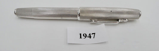 alter / antiker FÜLLER FÜLLFEDERHALTER aus 900 Silber NICHROMA EXTRA - Antikhandel-Stuttgart