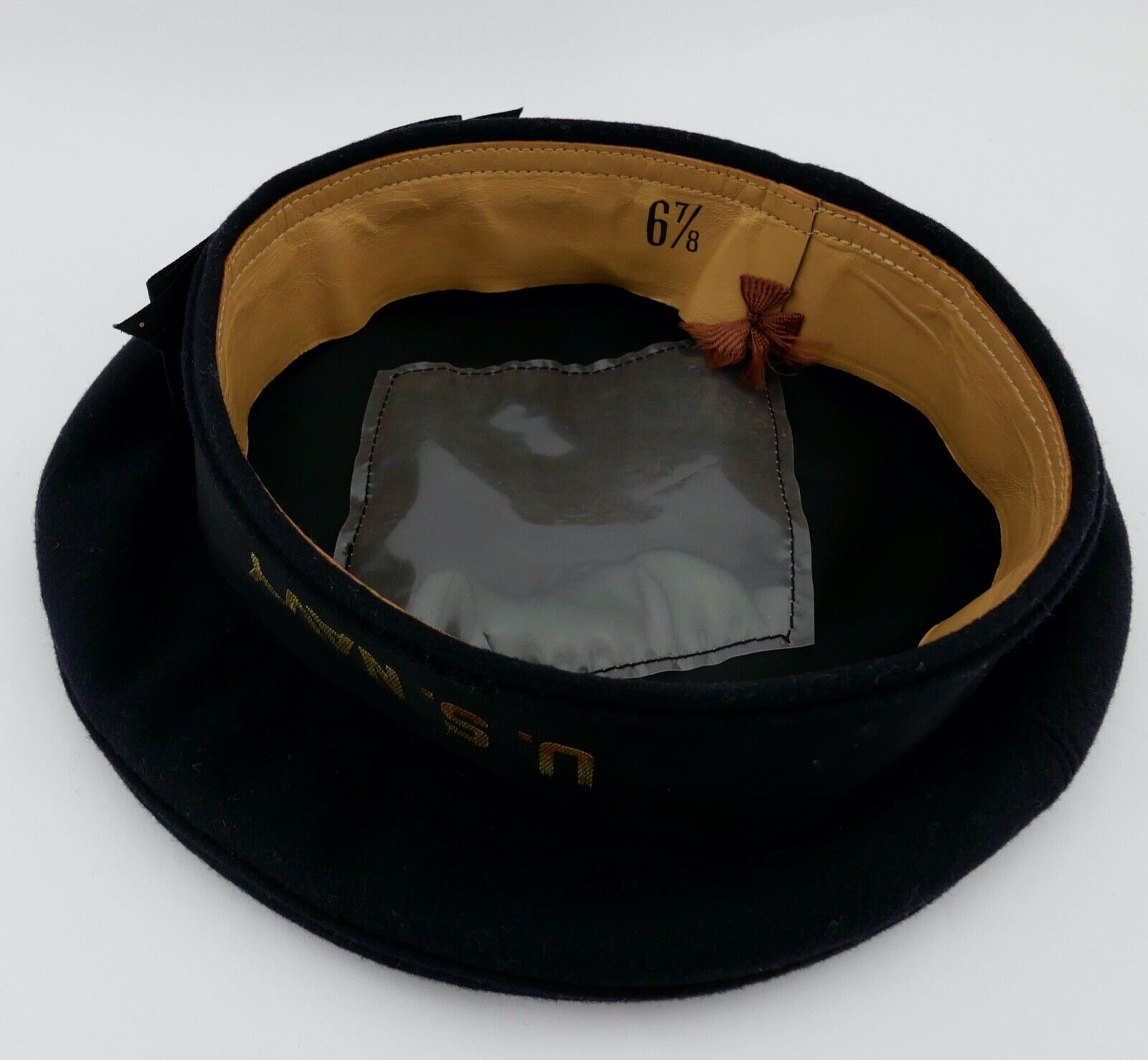 U.S. Navy Beret WW2 WK2 Original Sailors Flat Hat 6 7/8 - Antikhandel-Stuttgart