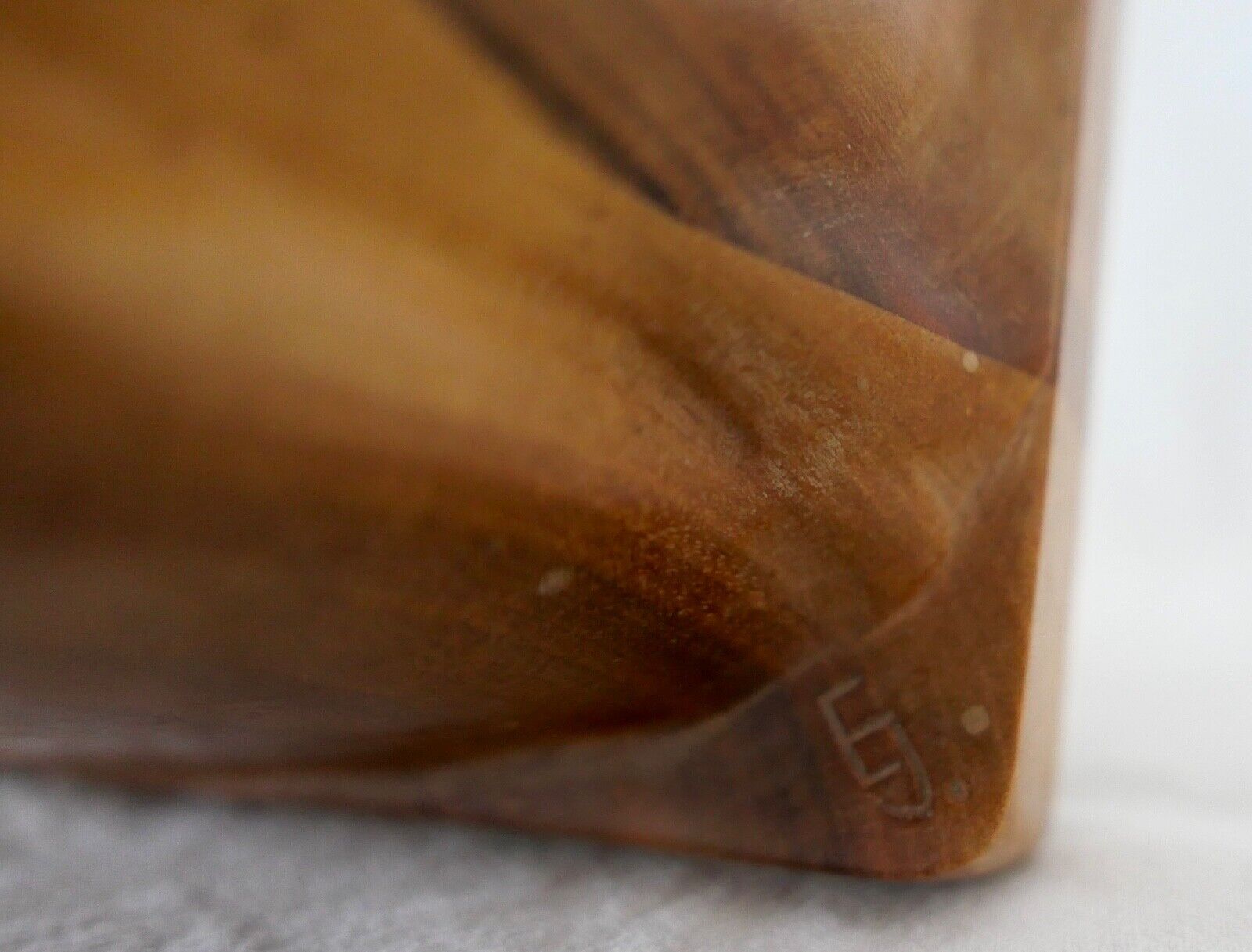 Alte Holzfigur Skulptur EMIL JUNGBLUT 1888-1955 Signiert EJ Religiös " MARIA " - Antikhandel-Stuttgart