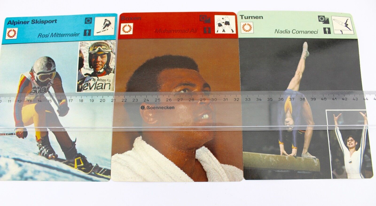 Editions Rencontre S.A. Lausanne 1977 " Boxen Turnen Skisport " Ali Mittermaier - Antikhandel-Stuttgart