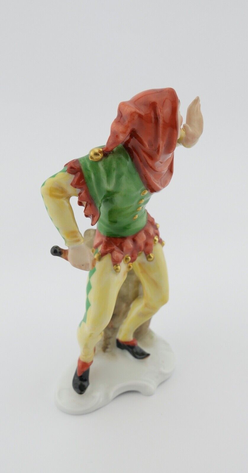 Rosenthal Figur Harlekin Clown Narr Porzellan ModNr. 5314 selten 14cm Forster - Antikhandel-Stuttgart