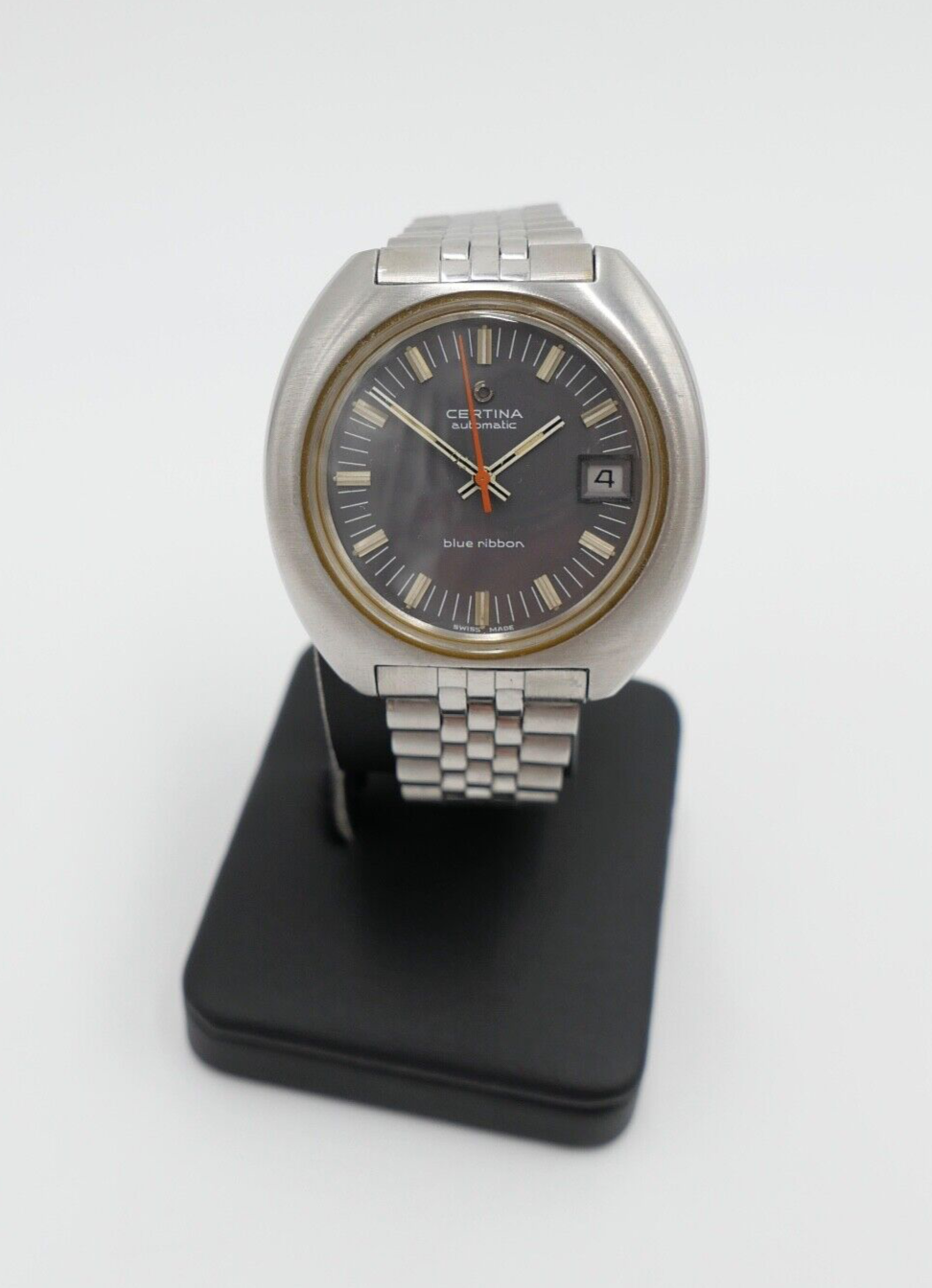 60er Jahre CERTINA blue ribbon Ref. 5801 197 Cal. 25-651 28 Jewels selten rar - Antikhandel-Stuttgart