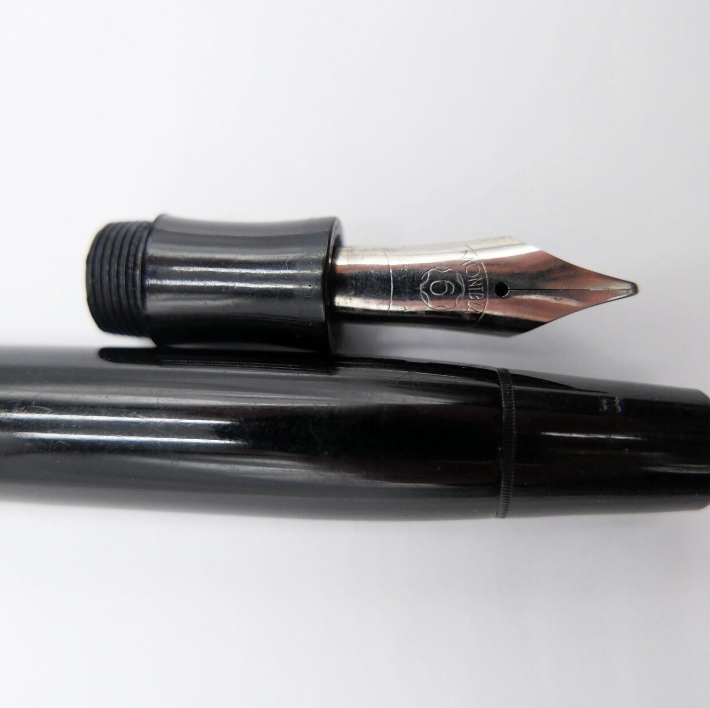 30er 40er Jahre MONTBLANC 246 B Füller Feder 6 Füllfederhalter - Antikhandel-Stuttgart