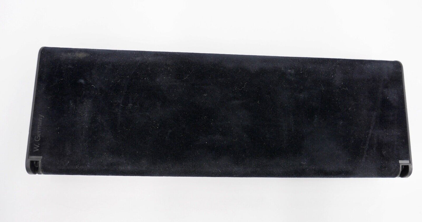 MONTBLANC schwarzes Samt Etui für drei Kugelschreiber / Stifte Garantiekarte - Antikhandel-Stuttgart