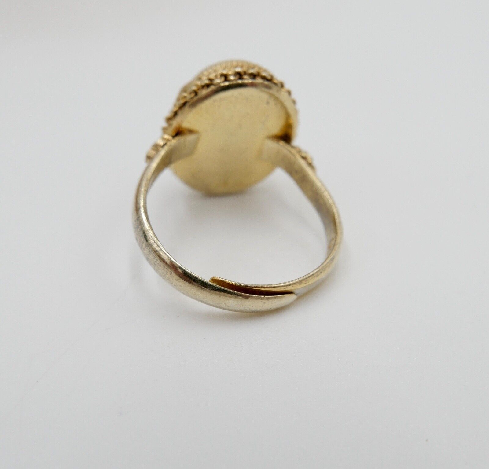 Lapislazuli Lapis Lazuli Ring Silber vergoldet 1960er Jahre China - Antikhandel-Stuttgart