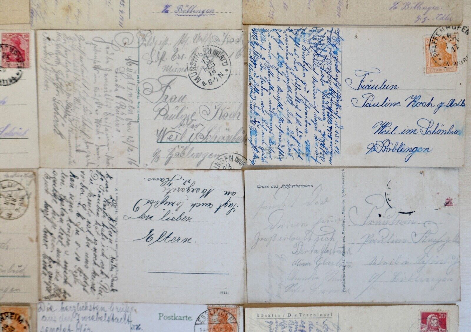 antike Ansichtskarten Postkarten Briefmarken STÄDTE LANDSCHAFTEN deutsches Reich - Antikhandel-Stuttgart