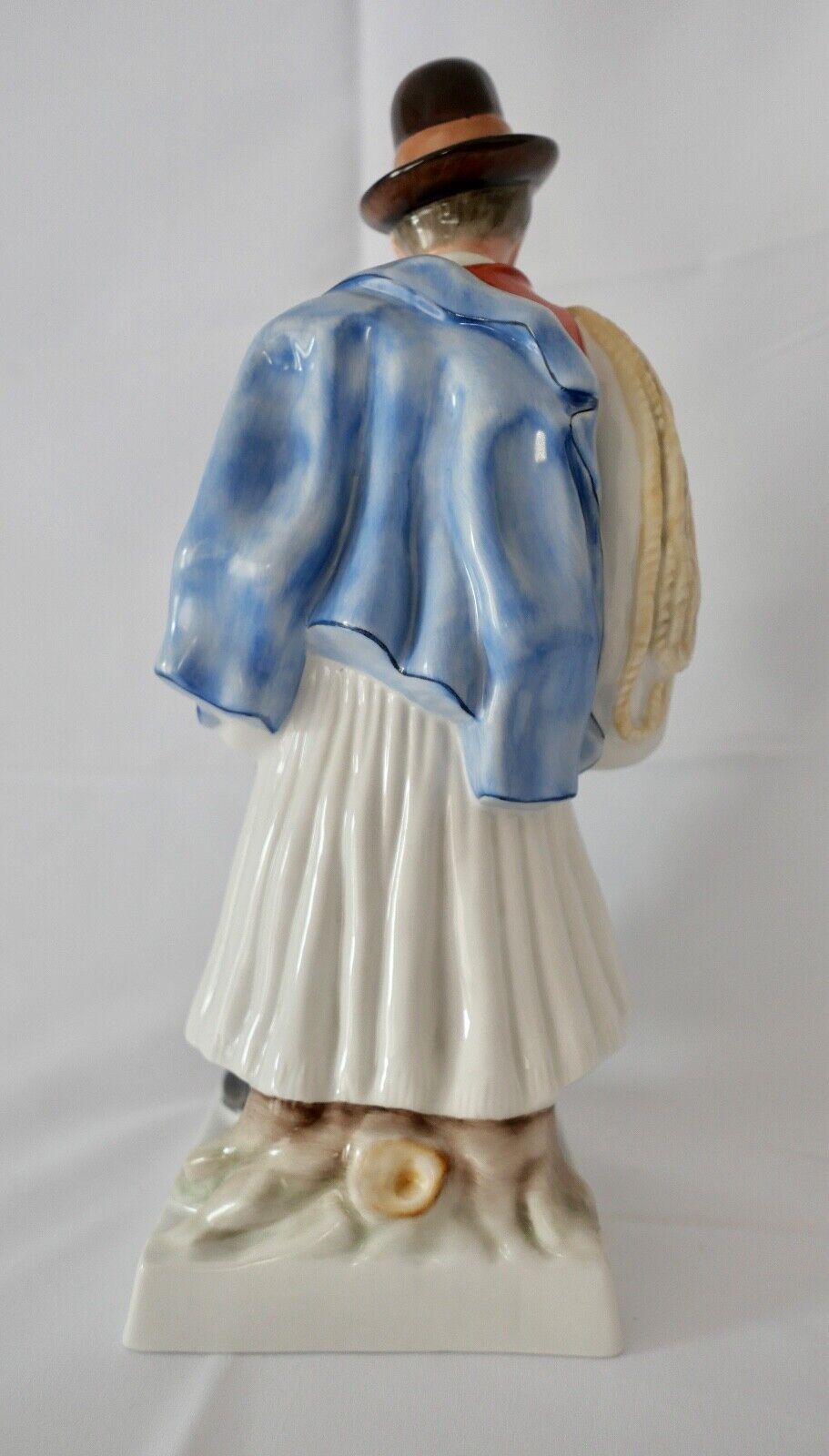 Porzellan Figur Herend Ungarn Bauer Schaf Hirte mit Stock 33 cm Modell Nr. 5441 - Antikhandel-Stuttgart