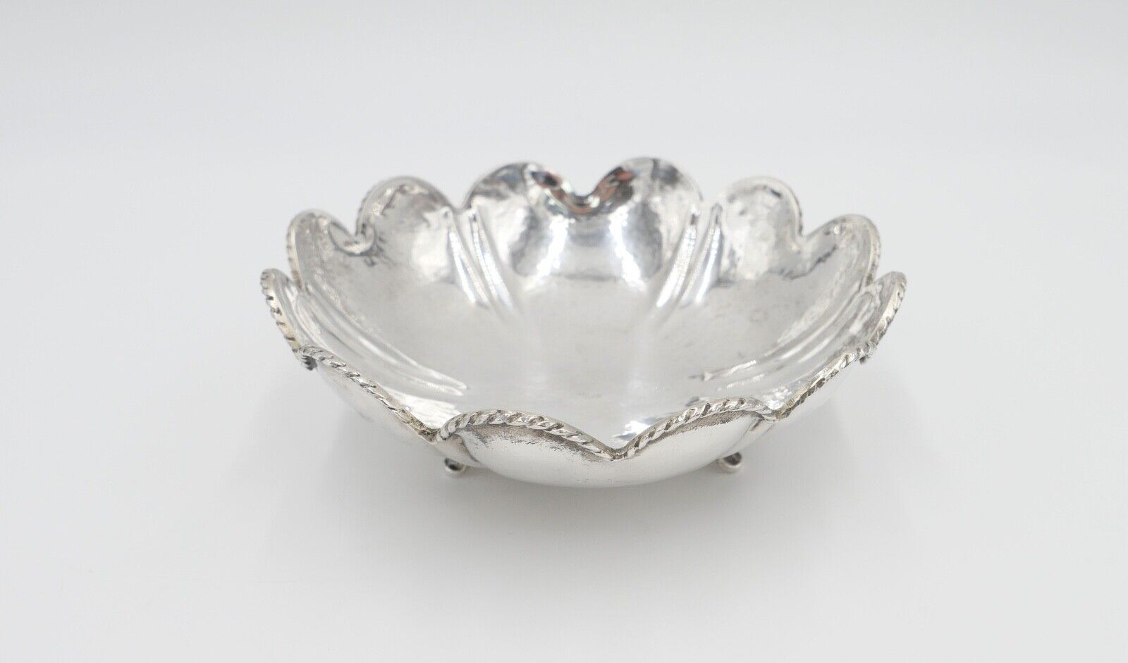 Ept Xeipos 925 Sterling Silber Griechenland Anbietschälchen - Antikhandel-Stuttgart