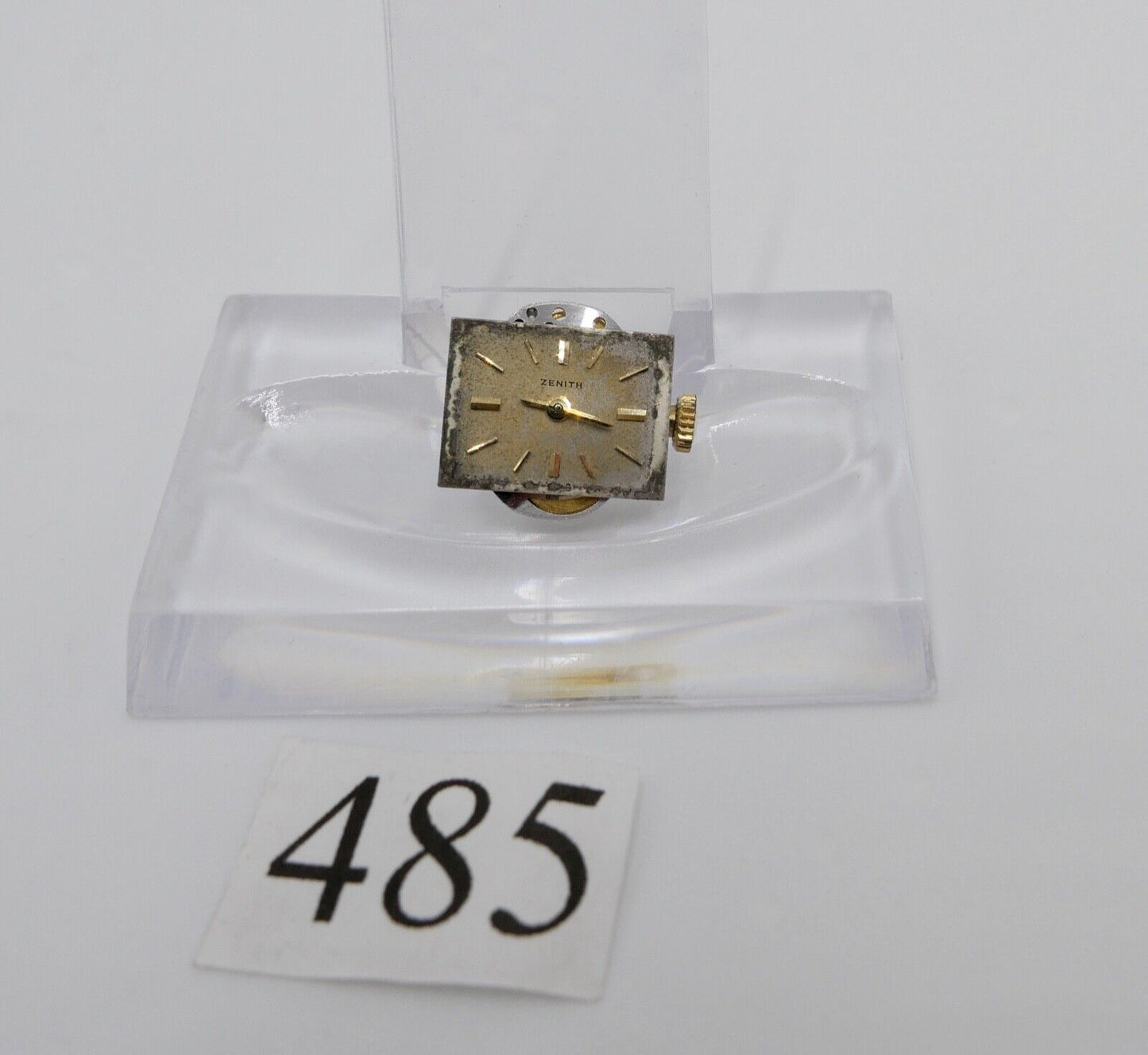 LÄUFT Zenith Cal. 1110 Uhrwerk Ziffernblatt Zeiger Krone voll funktionsfähig - Antikhandel-Stuttgart