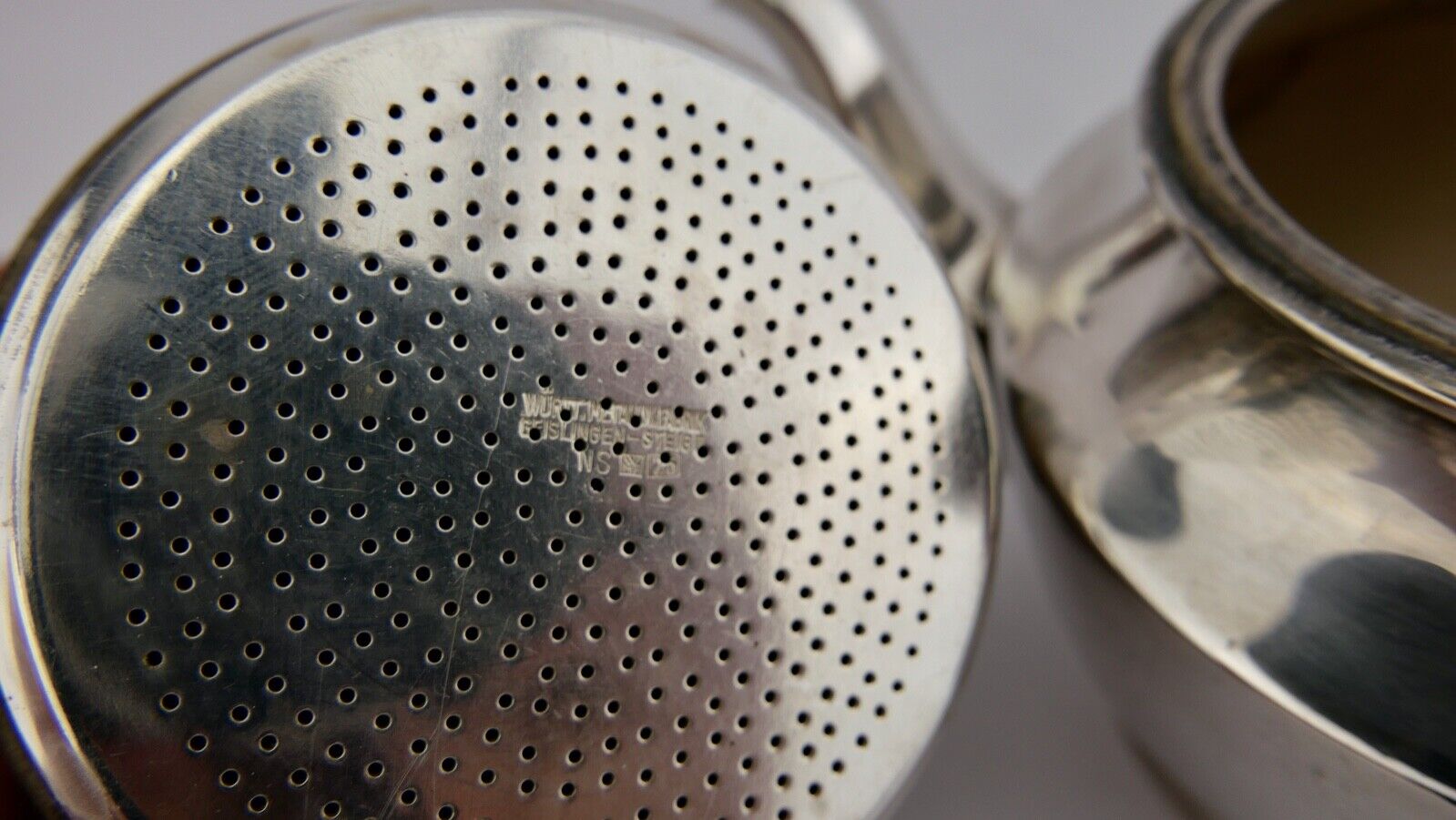 3 Tlg WMF Set Kännchen Schale Kanne Tee Mokka Kaffee NS 1930er 0,3 L 0,03 L - Antikhandel-Stuttgart