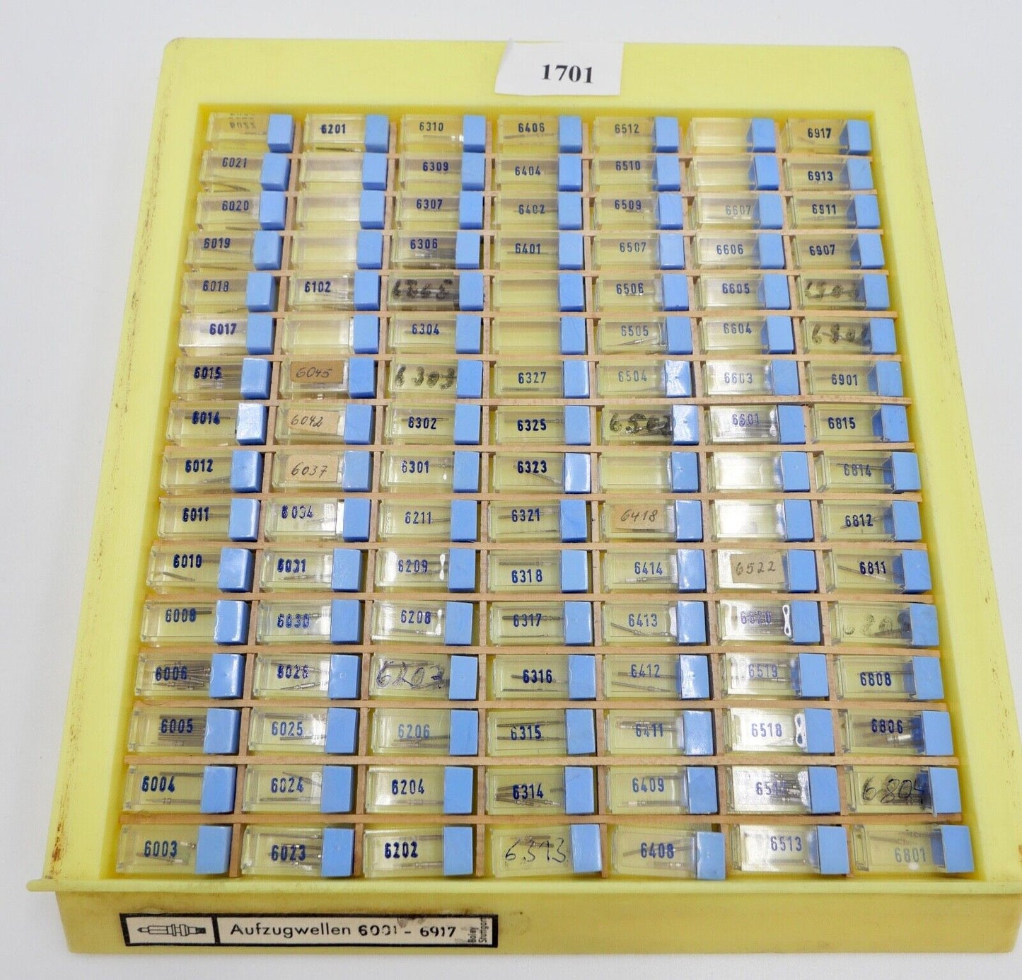 Konvolut AUFZUGSWELLE / AUFZUGSWELLEN 6001 - 6917 NEU BOLEY ( NOS ) - Antikhandel-Stuttgart