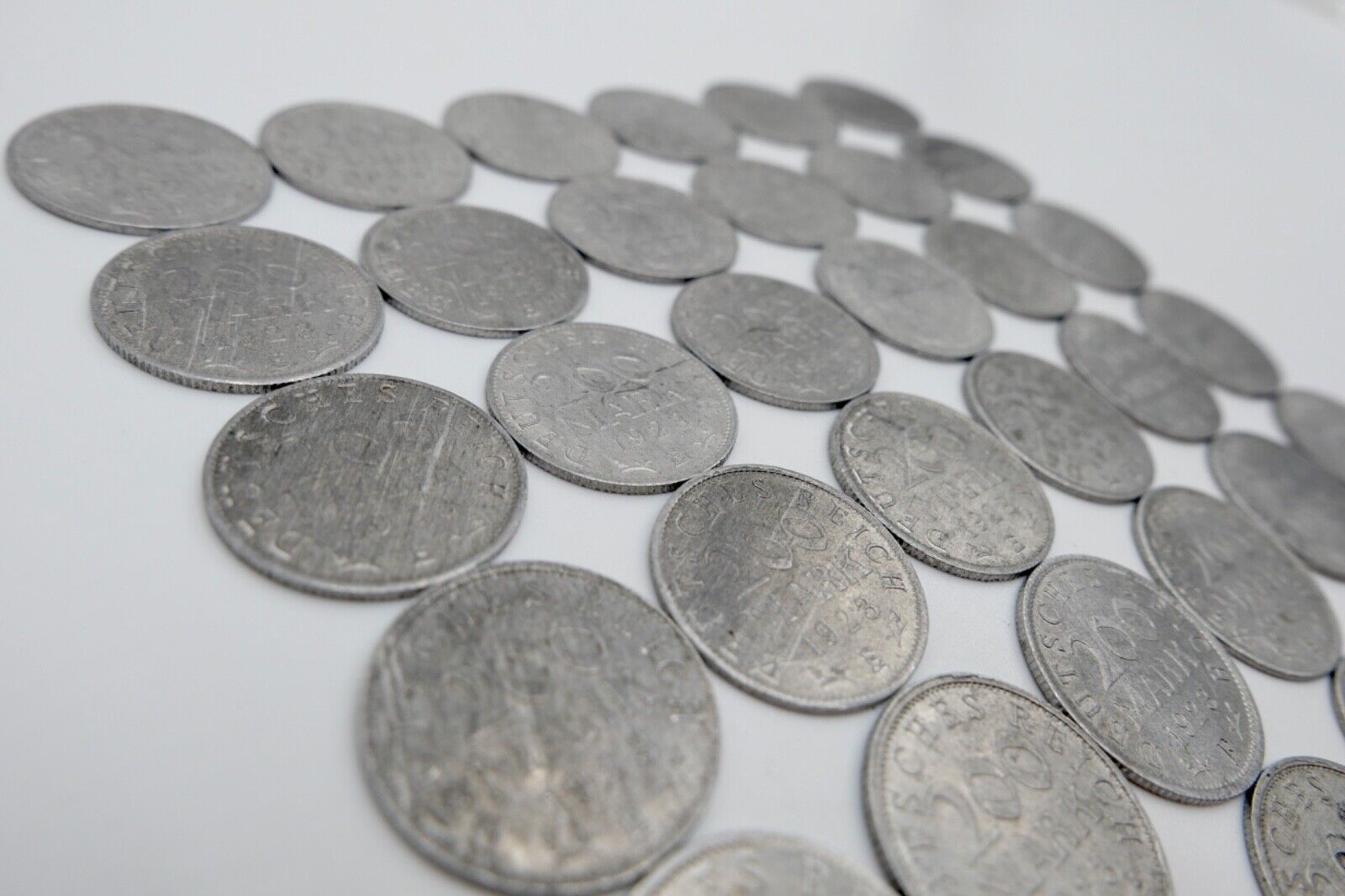 Weimarer Republik 200 Mark Deutsches Reich Ersatz & Inflationsmünzen 1923 J.304 - Antikhandel-Stuttgart