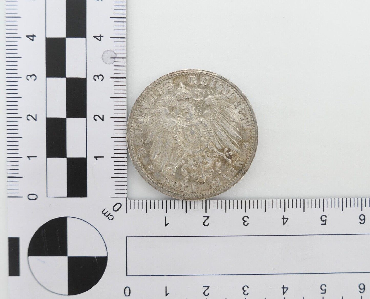 Jaeger J. 177b 3 Mark Württemberg Silber-Hochzeit Wilhelm II. Charlotte 1911 F - Antikhandel-Stuttgart