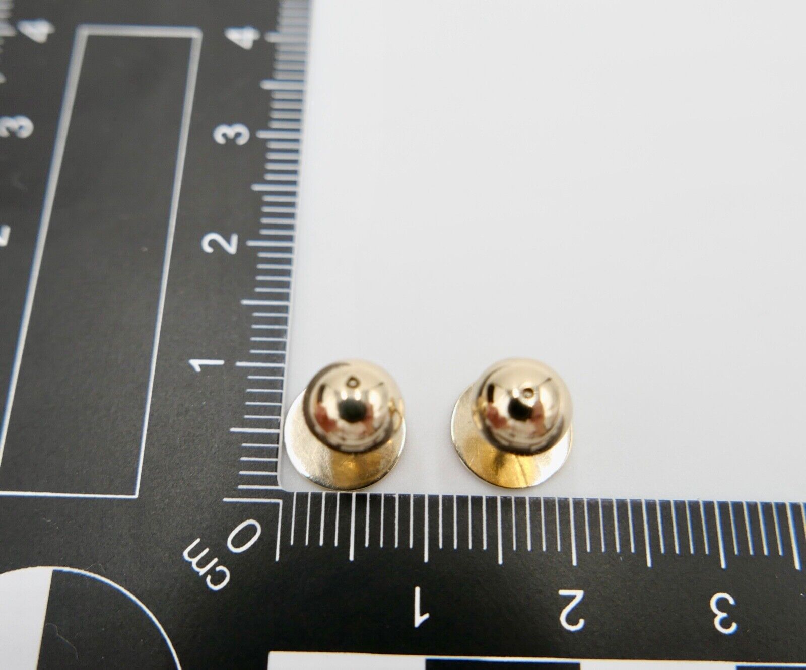 Antike SCHÄFER Herren Ohrstecker Gelbgold 585 14K um 1900 Fohlen Pferde Motiv - Antikhandel-Stuttgart