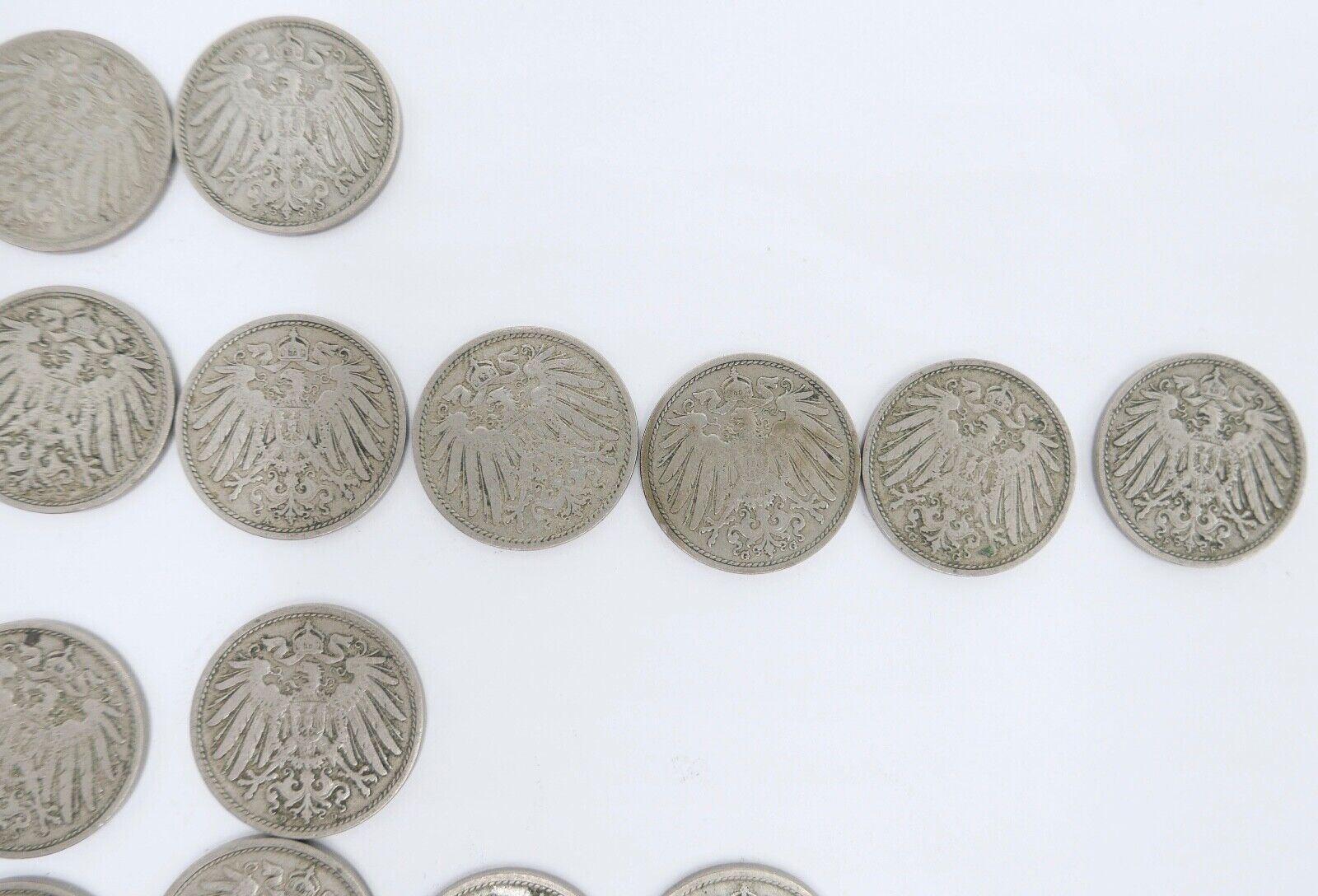 49x 10 Pfennig 1902 - 19011 Jäger J. 13 ss-stg - Antikhandel-Stuttgart