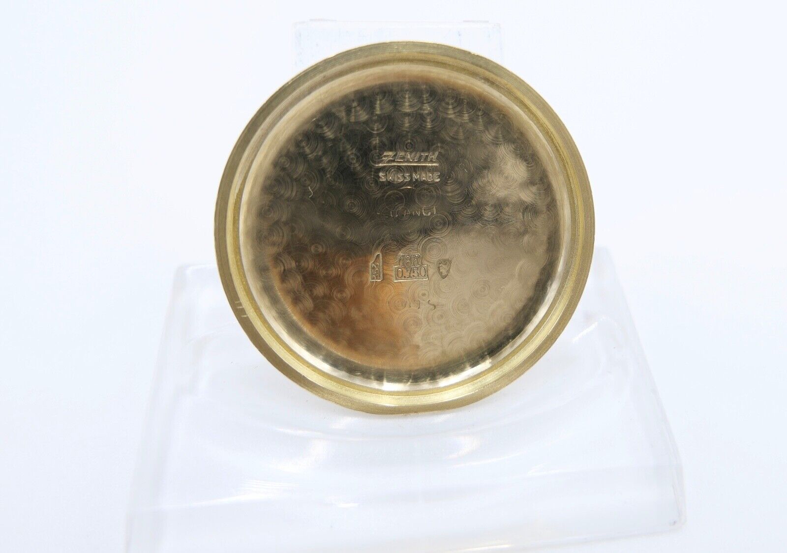 50er Jahre Zenith Excelsior Park Chronograph 750 / 18K Gold Cal. 143-6 - Antikhandel-Stuttgart