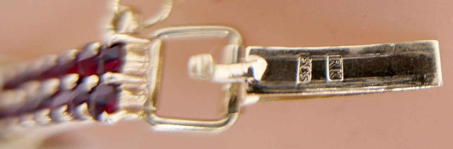 1980er Jahre Glieder Armband Böhmen Grant Gold 585 14K - Antikhandel-Stuttgart