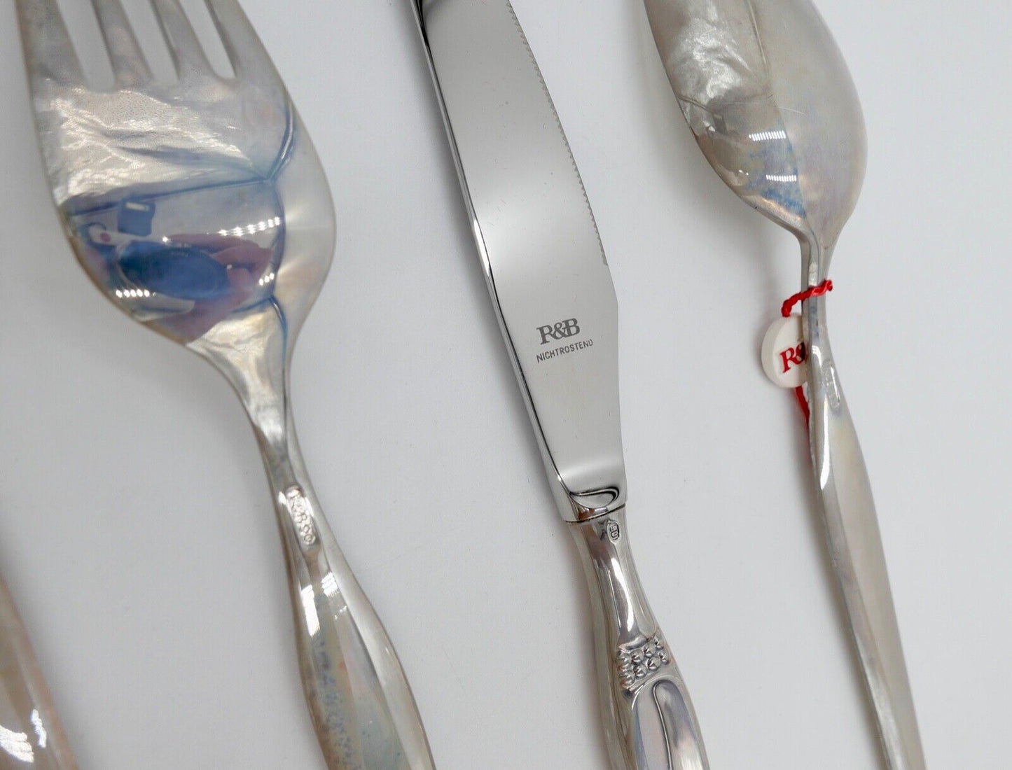- NEU - OVP 4 Tlg R&B ROYAL ROBBE & BERKING Menübesteck 90er Silber - Antikhandel-Stuttgart