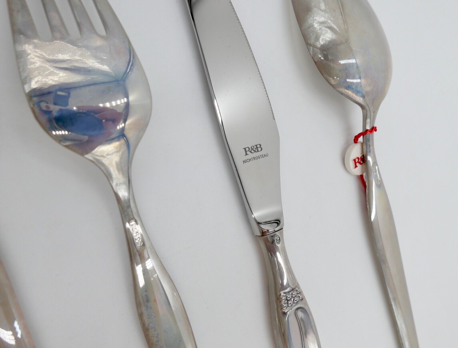 - NEU - OVP 4 Tlg R&B ROYAL ROBBE & BERKING Menübesteck 90er Silber - Antikhandel-Stuttgart