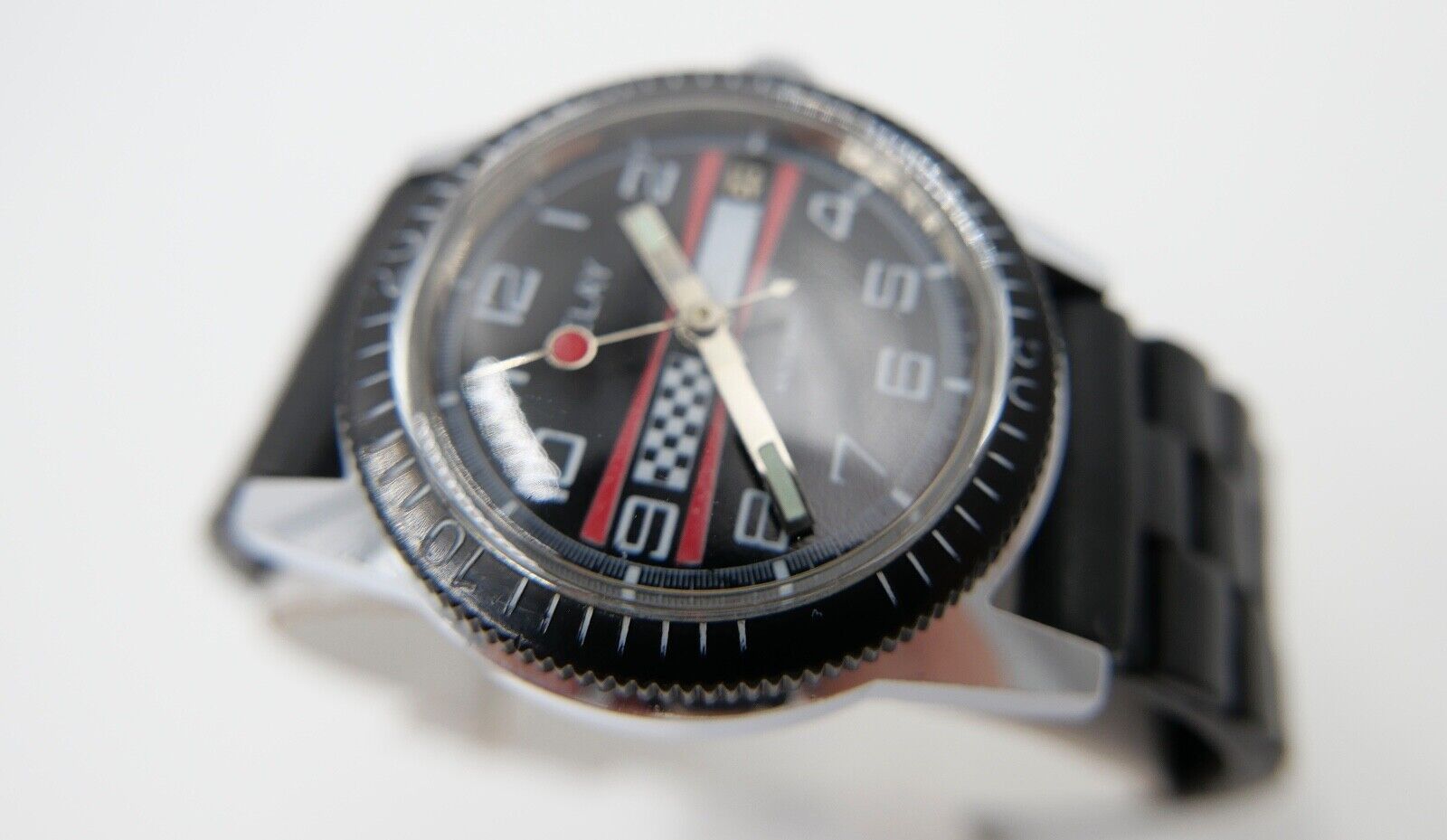 Vintage " RELAY DIVER " Taucheruhr watch Armbanduhr Uhr Herren Kal. cal AP C164 - Antikhandel-Stuttgart