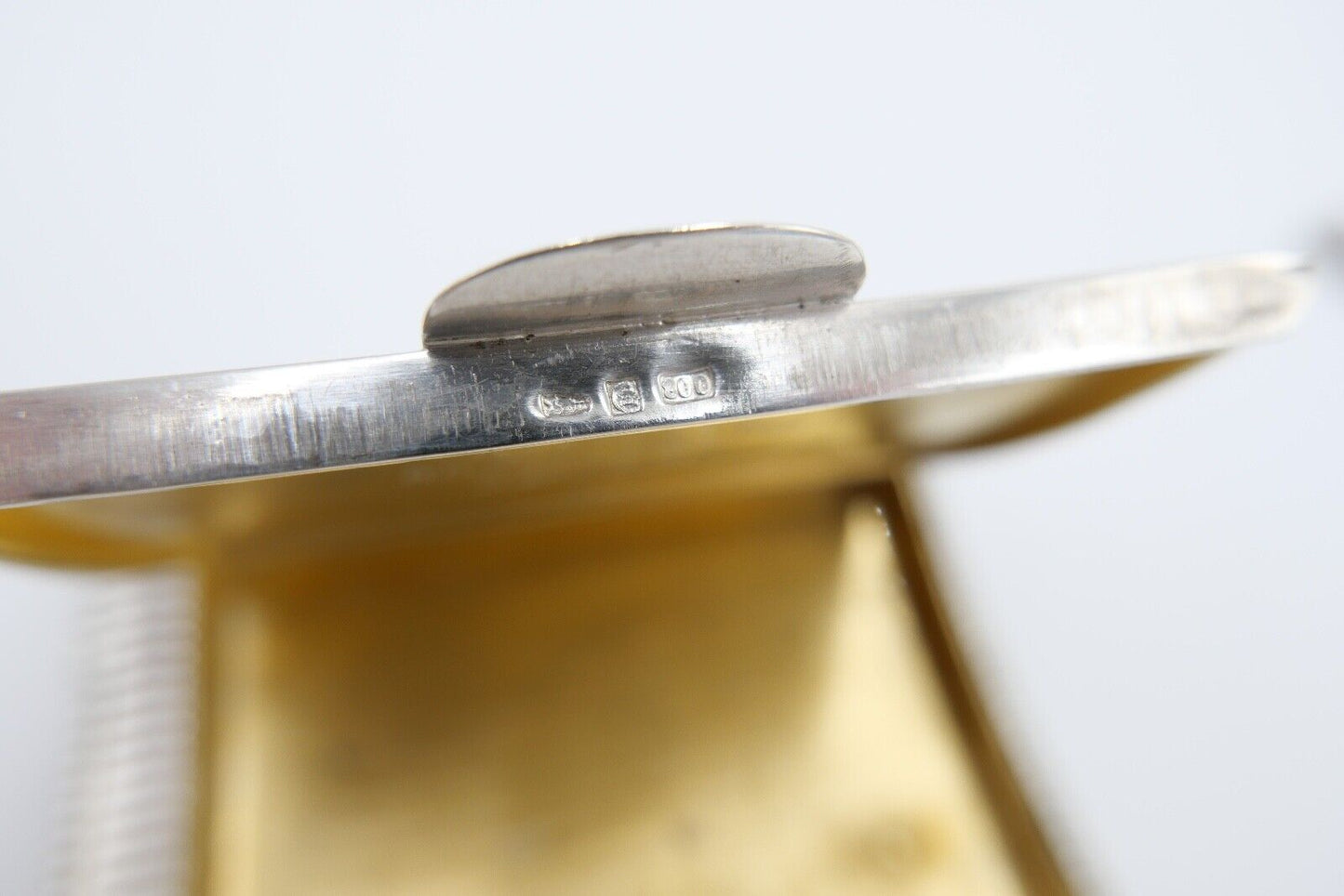 Louis Kuppenheim massiv Zigarettenetui Streichholzfach 800 Silber 140, 8 Gr - Antikhandel-Stuttgart