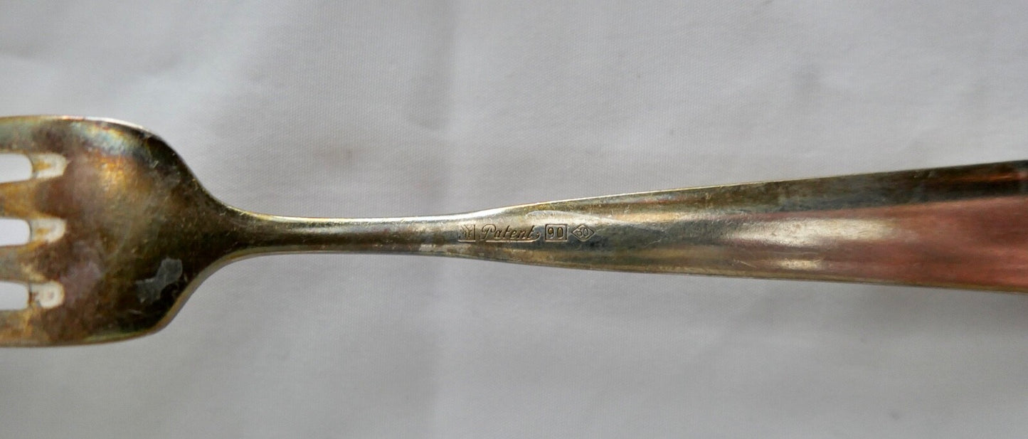 80 Teile WMF 1900 Hammerschlag 90er versilbert Gabel Messer Löffel