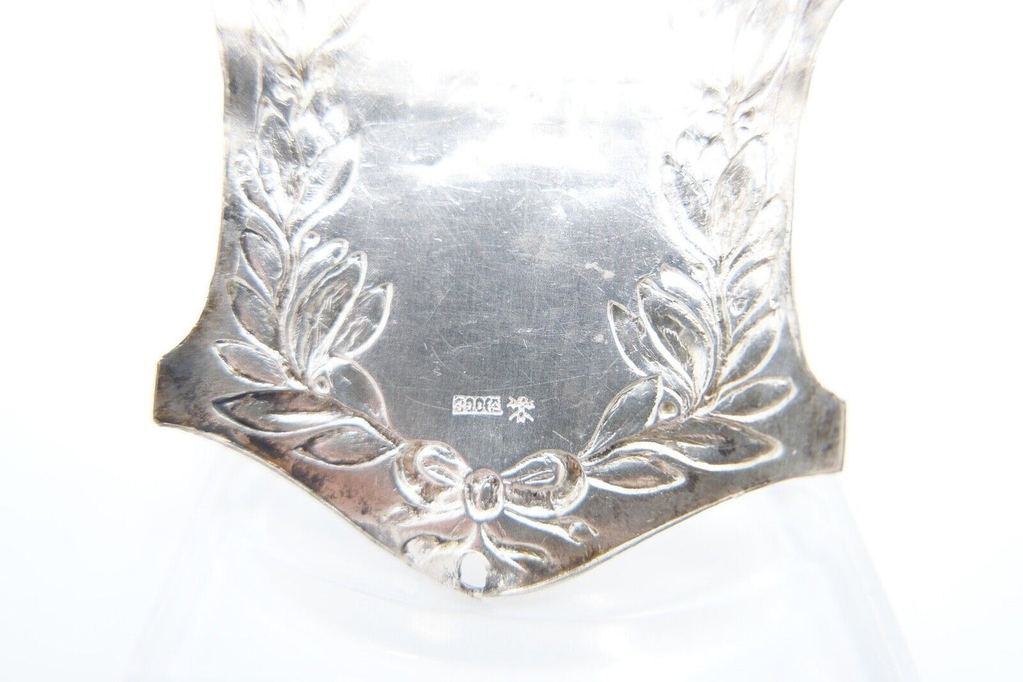 Fahrrad Plakette 1925 Silber 800 22er Club Oelsnitz i.V. - Antikhandel-Stuttgart