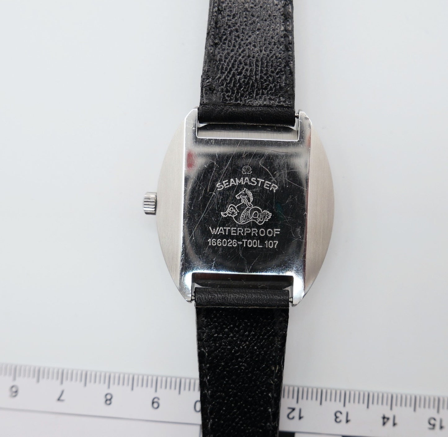 Omega Seamaster Cosmic Automatik Herrenarmbanduhr Ref. 166.026 Tool 107 Vintage