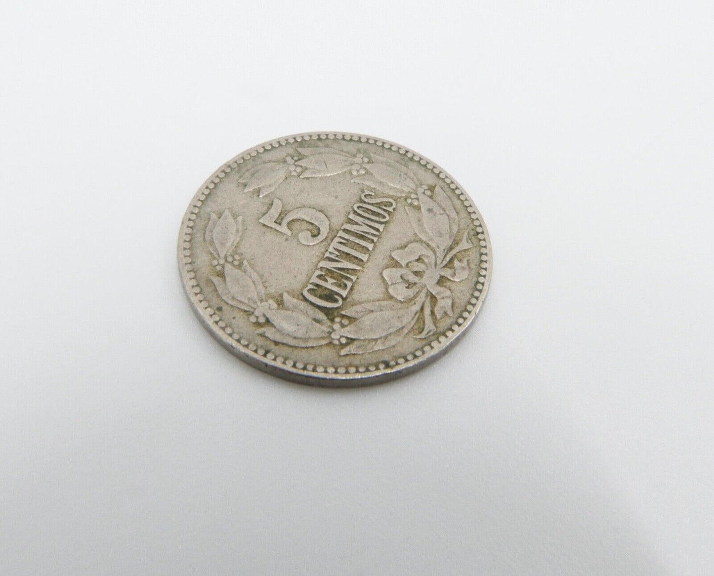5 Centimos Münze 2,3 gr Venezuela 1929 seltenes Datum - Antikhandel-Stuttgart