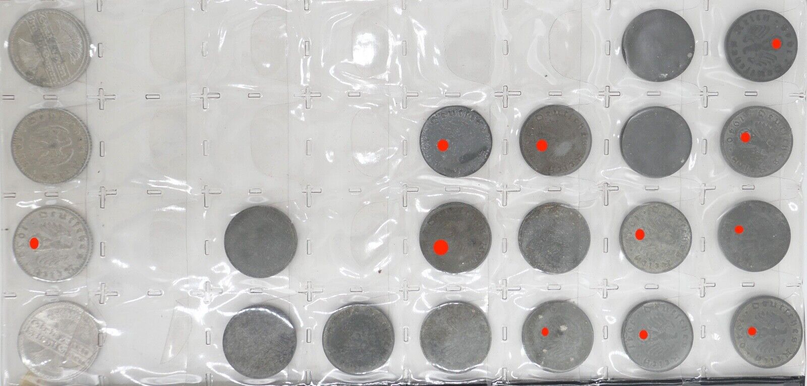 Posten LOT Reichspfennig 1 2 5 10 50 ( 1921-1944 ) Danzig Weimar 3.Reich Jäger - Antikhandel-Stuttgart