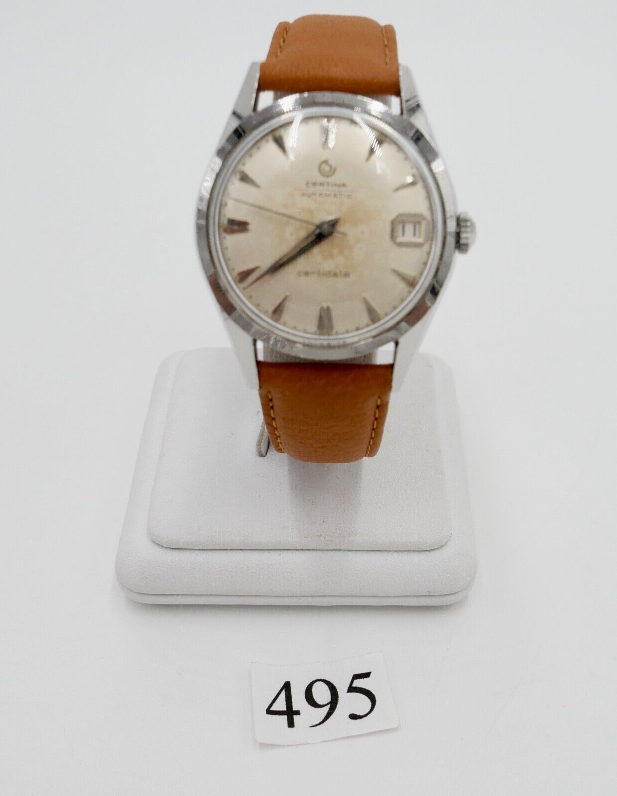 Certina Certidate Automatik Ref. 2852.1 Vintage 1960er Jahre Armbanduhr - Antikhandel-Stuttgart