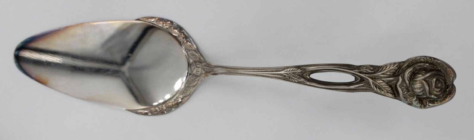 - NEU - OVP - WMF ANTIK ROSE - 90er Silber versilbert Tortenheber Gebäckheber - Antikhandel-Stuttgart