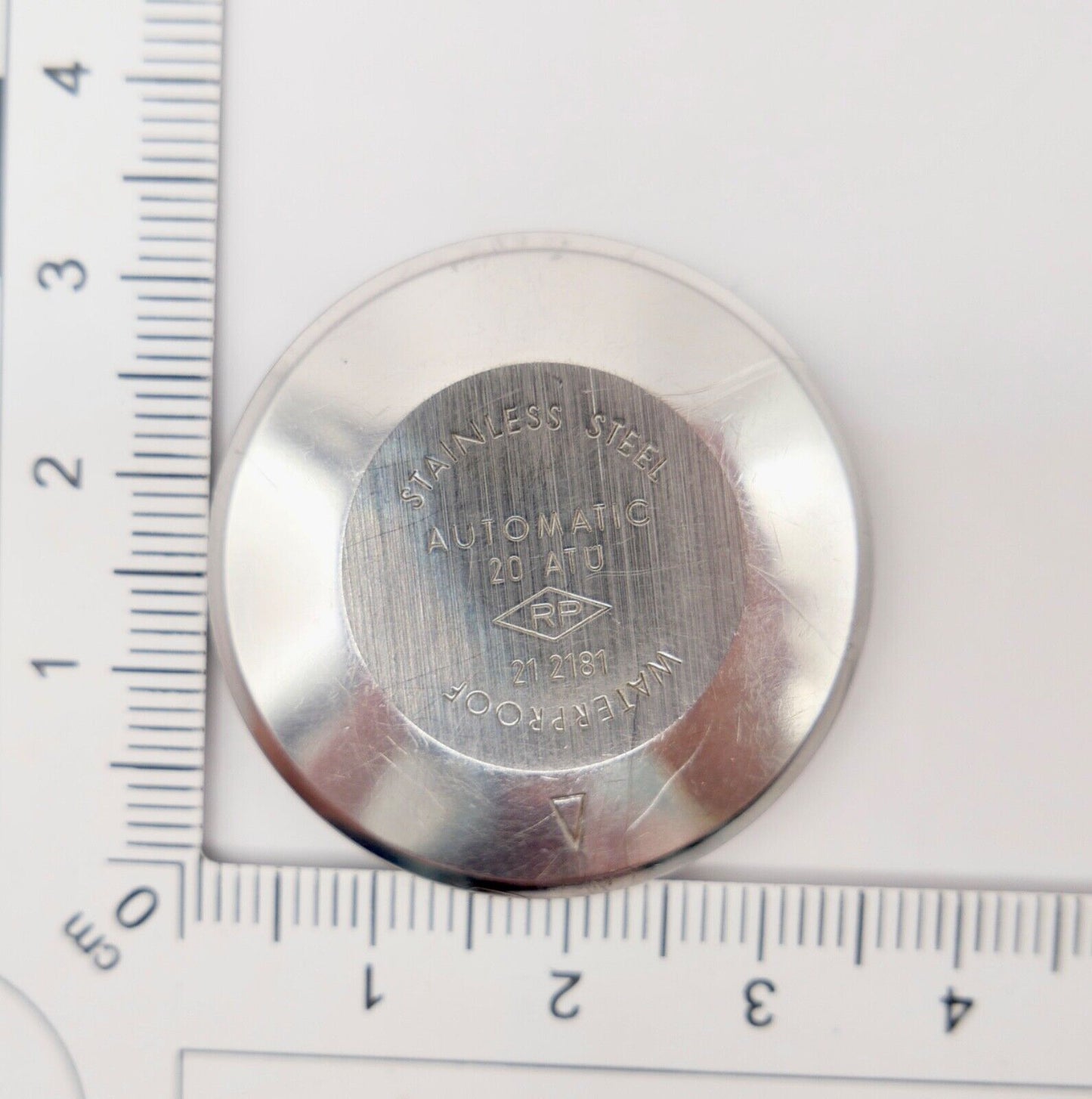 Kienzle Cosmopolitan Automatic 21 2181 Uhrendeckel Gehäusedeckel - Antikhandel-Stuttgart